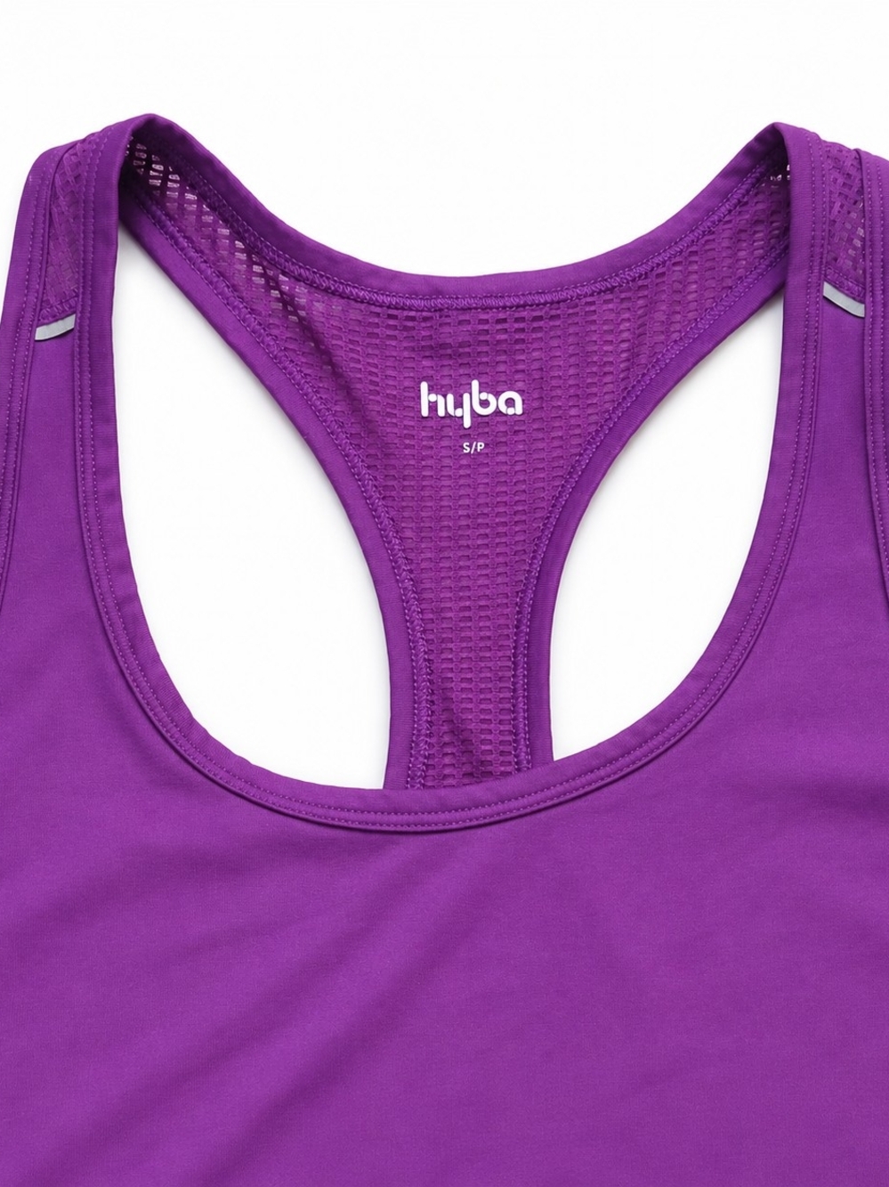 Hyba Women's Small | Purple Racerback Athletic Tank Top | Moisture Wicking Work - Picture 5 of 9
